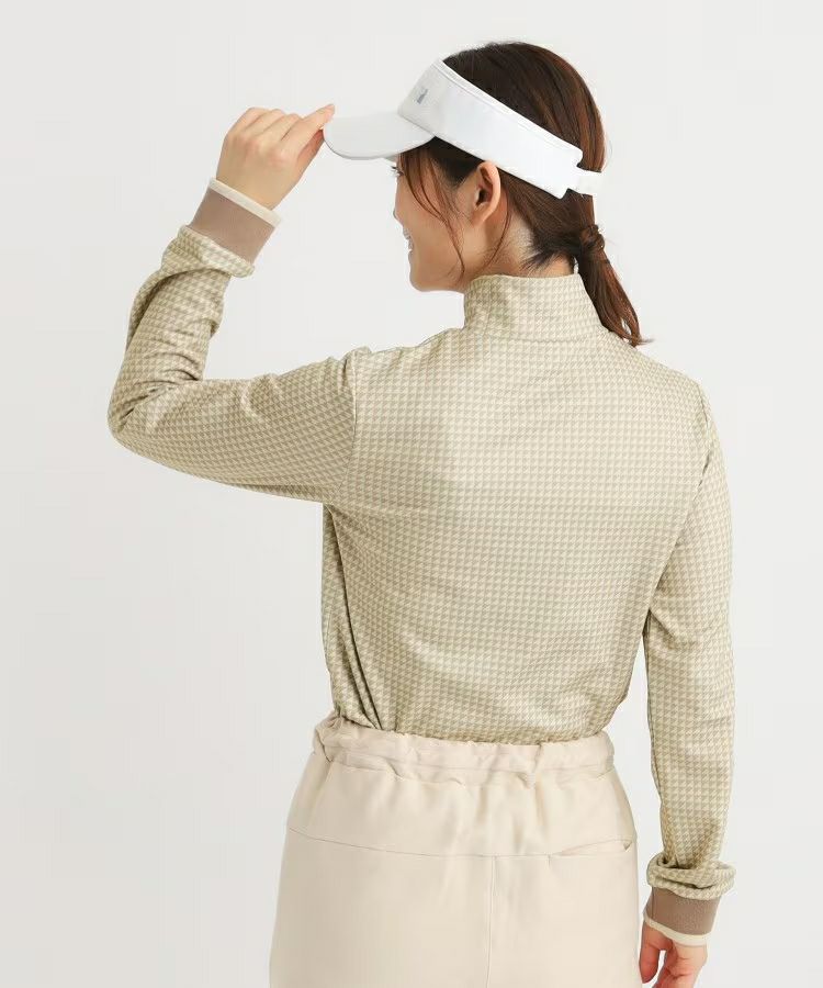 High Neck Shirt Ladies Adabat Adabat 2024 Fall / Winter Golf Wear