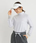 High Neck Shirt Ladies Adabat Adabat 2024 Fall / Winter Golf Wear