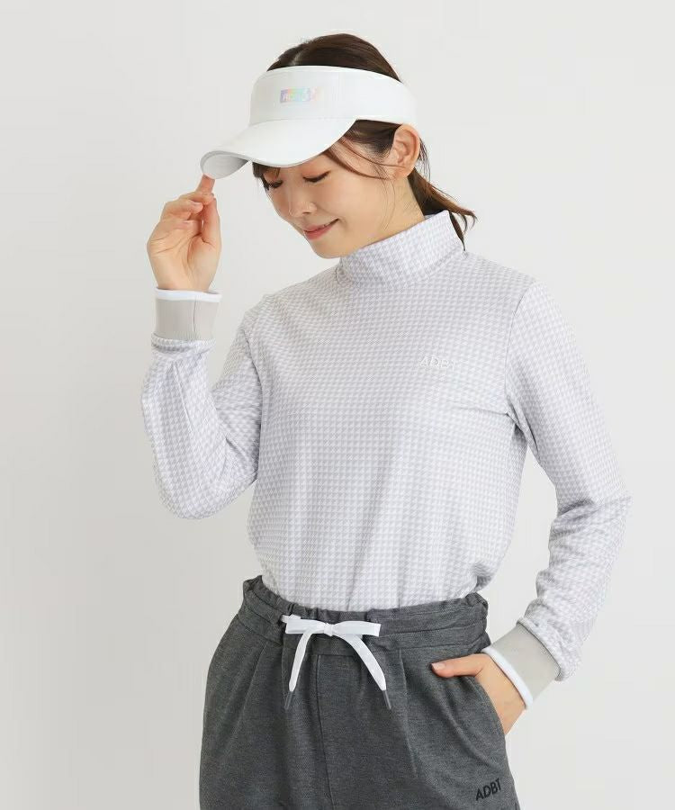 High Neck Shirt Ladies Adabat Adabat 2024 Fall / Winter Golf Wear