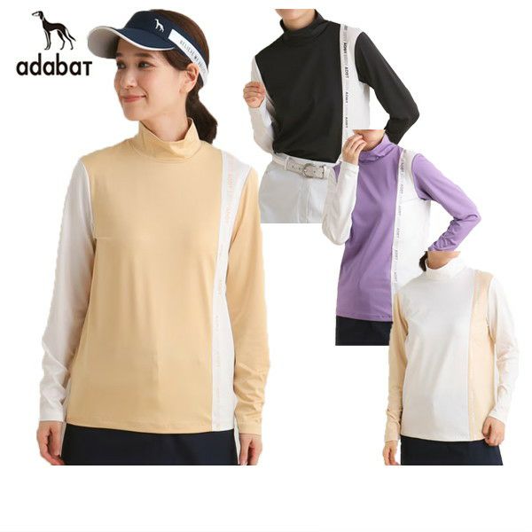 High Neck Shirt Ladies Adabat Adabat 2024 Fall / Winter Golf Wear