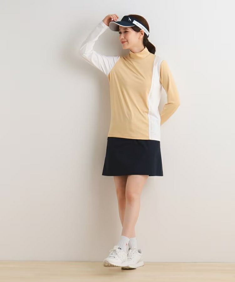 High Neck Shirt Ladies Adabat Adabat 2024 Fall / Winter Golf Wear