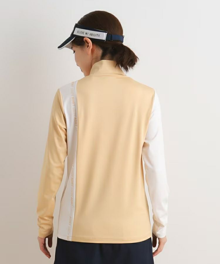 High Neck Shirt Ladies Adabat Adabat 2024 Fall / Winter Golf Wear