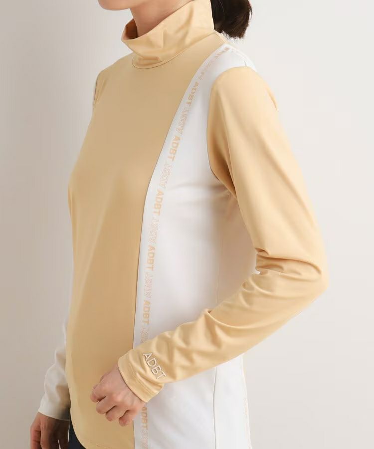 High Neck Shirt Ladies Adabat Adabat 2024 Fall / Winter Golf Wear