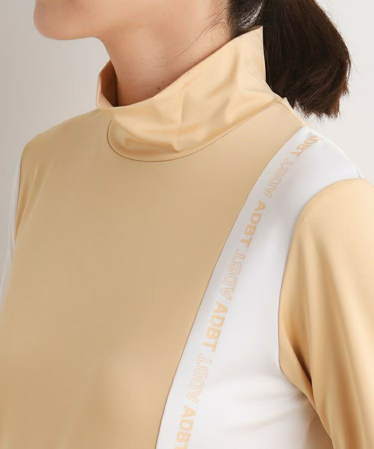 High Neck Shirt Ladies Adabat Adabat 2024 Fall / Winter Golf Wear