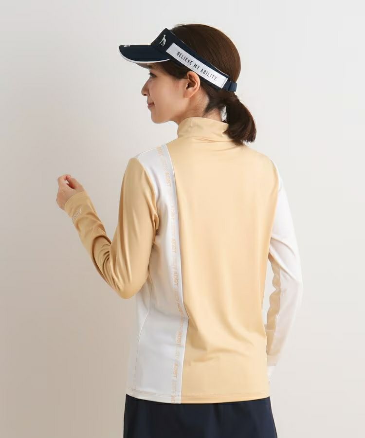 High Neck Shirt Ladies Adabat Adabat 2024 Fall / Winter Golf Wear