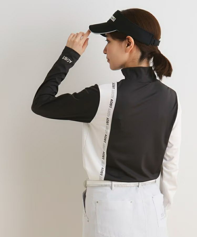 High Neck Shirt Ladies Adabat Adabat 2024 Fall / Winter Golf Wear