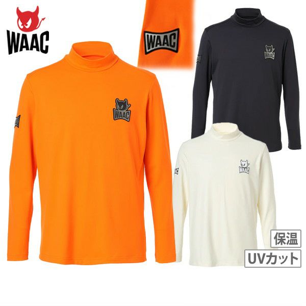 High neck shirt for men WAAC WAAC genuine Japanese product golf wear