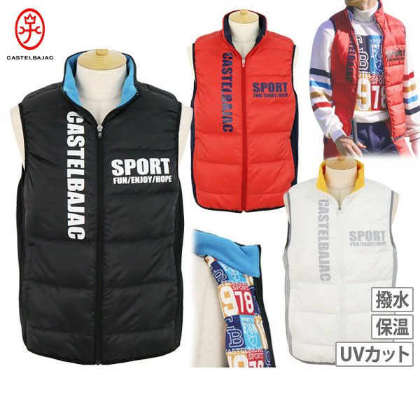 Vest  Men's Castelba Jack Sports CASTELBAJAC SPORT 2024 Fall / Winter Golf wear