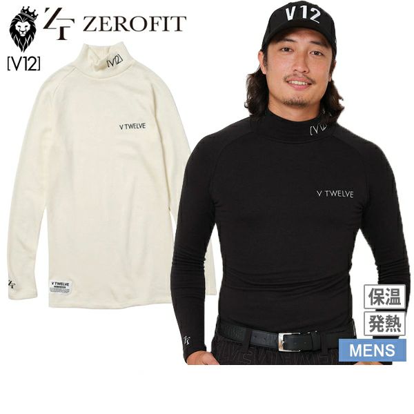 高颈衬衫男士高尔夫车辆X零适合V12×Zerofit 2024秋天 /冬季新高尔夫服