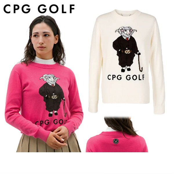 セーター レディース シーピージー ゴルフ CPG GOLF 2024 秋冬 新作 ゴルフウェア