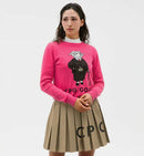 Sweater Ladies Sea Peage Golf CPG GOLF 2024 Fall / Winter New Golfware
