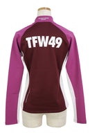 여성용 하이 넥 셔츠 TFW 49 골프 착용