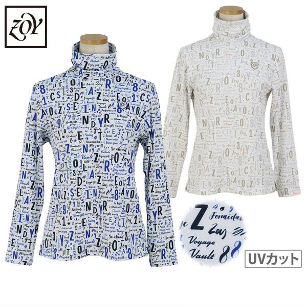 High Neck Shirt Ladies Zoy ZOY 2024 Fall / Winter New Golfware