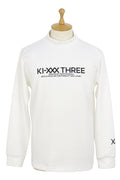 High Neck Shirt Men's Kick Three KI-XXX THREE 2024 Fall / Winter New Golf Wear