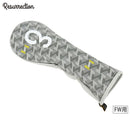 男性和女人的頭部蓋子復活高爾夫