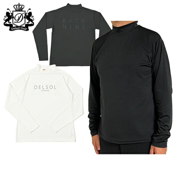 High neck shirt for men Delsol Golf DELSOL GOLF Golf wear