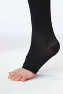 여자 양말 Yakusokuan compression stoethings 압축 높은 양말 오픈 발가락 스타킹 밑 무리기 스타킹 압축 24hpa 140 Deenier 부종을 방지하기 위해 초승달에 해당합니다.