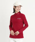 High Neck Shirt Ladies Adabat Adabat 2024 Fall / Winter Golf Wear