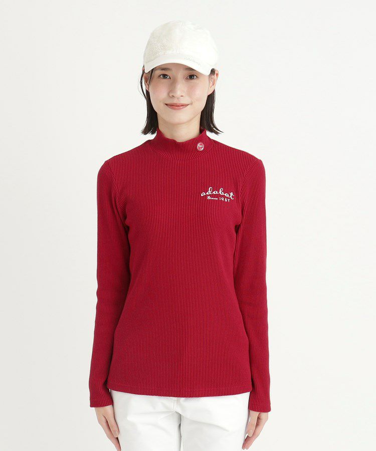 High Neck Shirt Ladies Adabat Adabat 2024 Fall / Winter Golf Wear