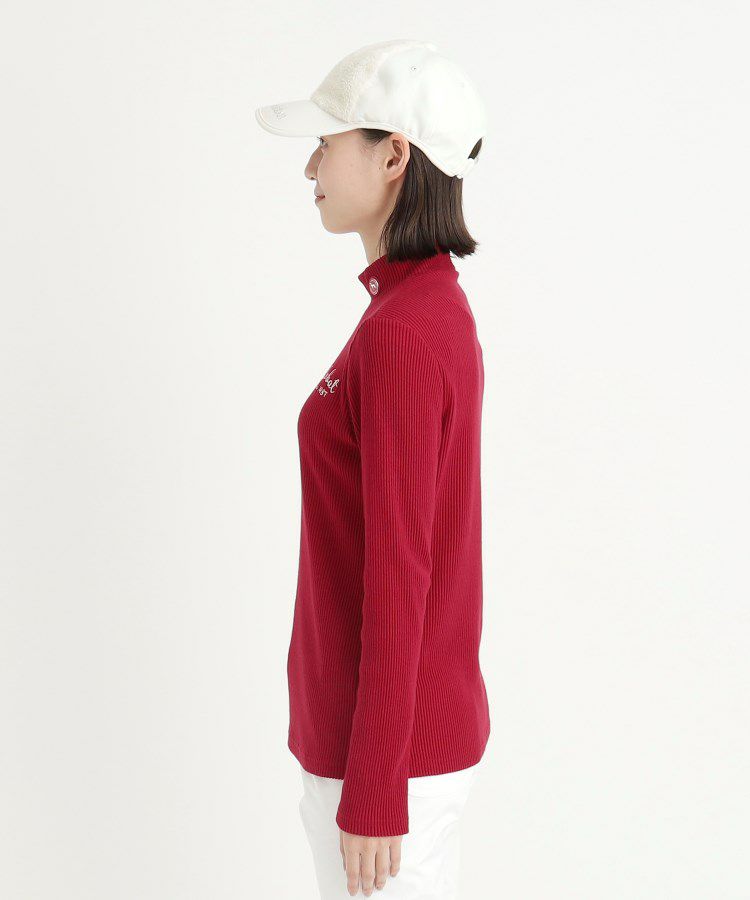 High Neck Shirt Ladies Adabat Adabat 2024 Fall / Winter Golf Wear