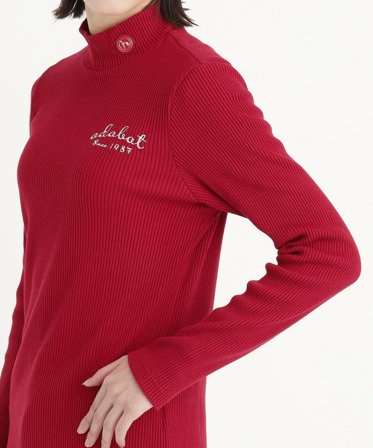 High Neck Shirt Ladies Adabat Adabat 2024 Fall / Winter Golf Wear