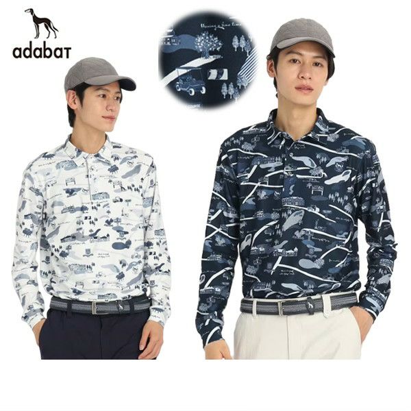 Polo Shirt Men's Adabat Adabat 2024 Autumn / Winter New Golf Wear