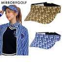 サンバイザー メンズ レディース ミラーナインゴルフ MIRROR9GOLF ゴルフ