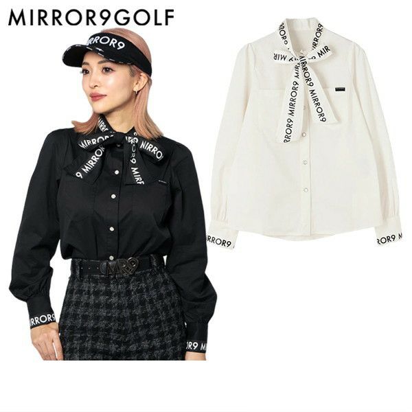 Casual Ladies Mirror Nine Golf Mirror9golf 2024 Fall / Winter New Golf Wear