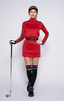 ハイネックシャツ レディース ミラーナインゴルフ MIRROR9GOLF ゴルフウェア