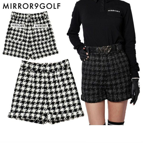 Short Pants Ladies Mirror Nine Golf Mirror9golf 2024 Fall / Winter New Golf Wear