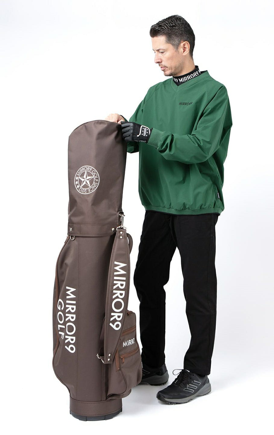 【送料無料】ブルゾン メンズ ミラーナインゴルフ MIRROR9GOLF ゴルフウェア mgd2205-4 ブルゾン メンズ ミラーナインゴルフ MIRROR9GOLF ゴルフウェア