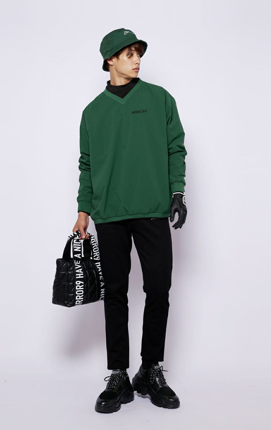 ブルゾン メンズ ミラーナインゴルフ MIRROR9GOLF ゴルフウェア