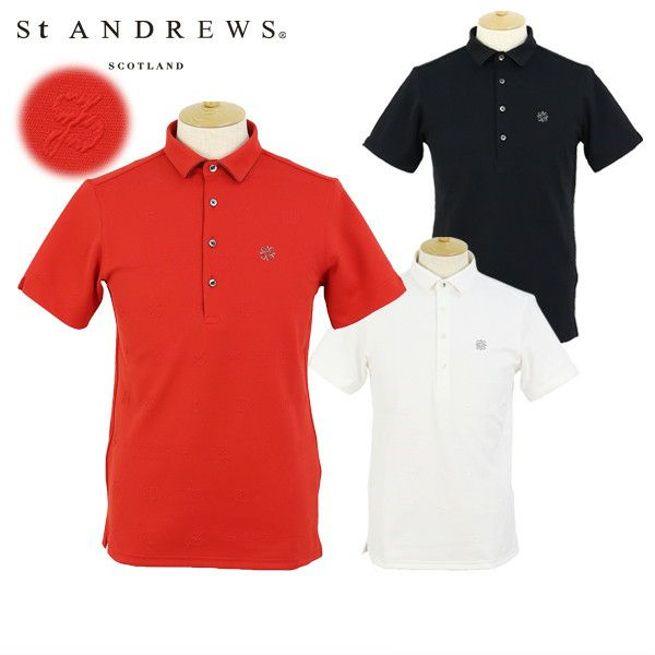 Polo Shirt Men's St. and Rui ST Andrews 2025 Spring / Summer New Golf Wear