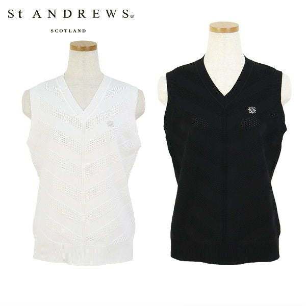 knitVest  Ladies St. and Rui ST Andrews 2025 Spring / Summer New Golfware