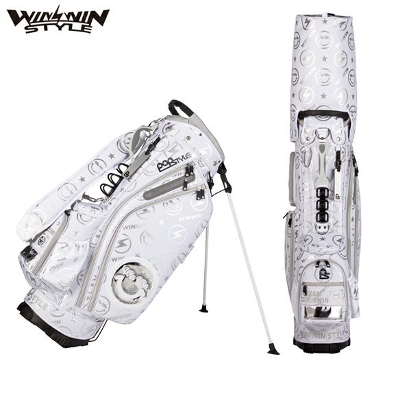 Stand -type caddy bag Men's Ladies Win Win Style Winwin Style Golf