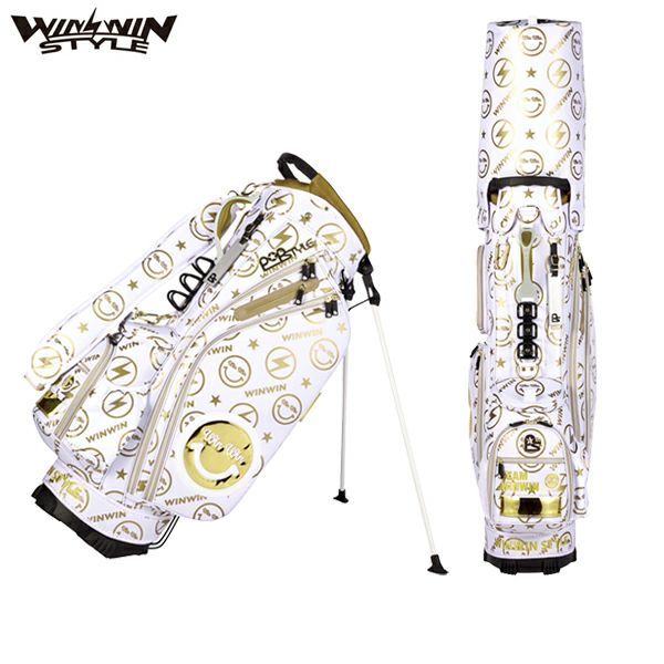 Stand -type caddy bag Men's Ladies Win Win Style Winwin Style Golf