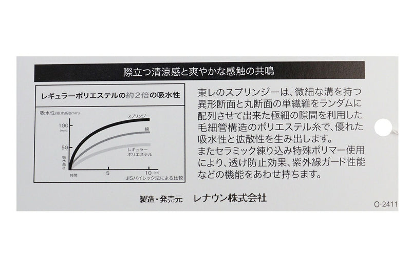 サンバイザー レディース カステルバジャックスポーツ CASTELBAJAC SPORT 2025 春夏 新作 ゴルフ