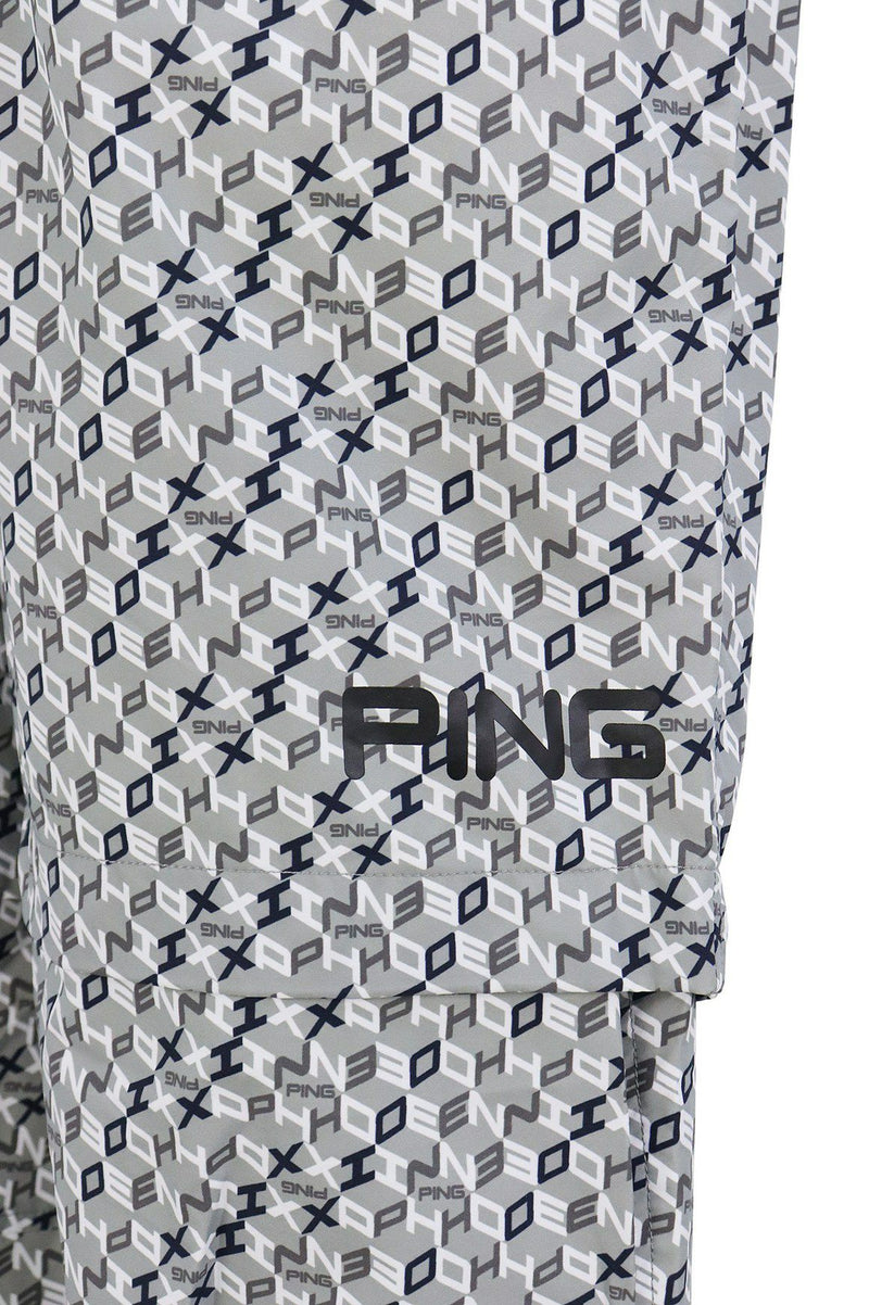 2WAY Long Pants Men's Pin Ping 2025 Spring / Summer New Golf Wear