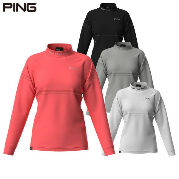 High Neck Shirt Ladies Ping Ping 2025 Spring / Summer New Golf Wear