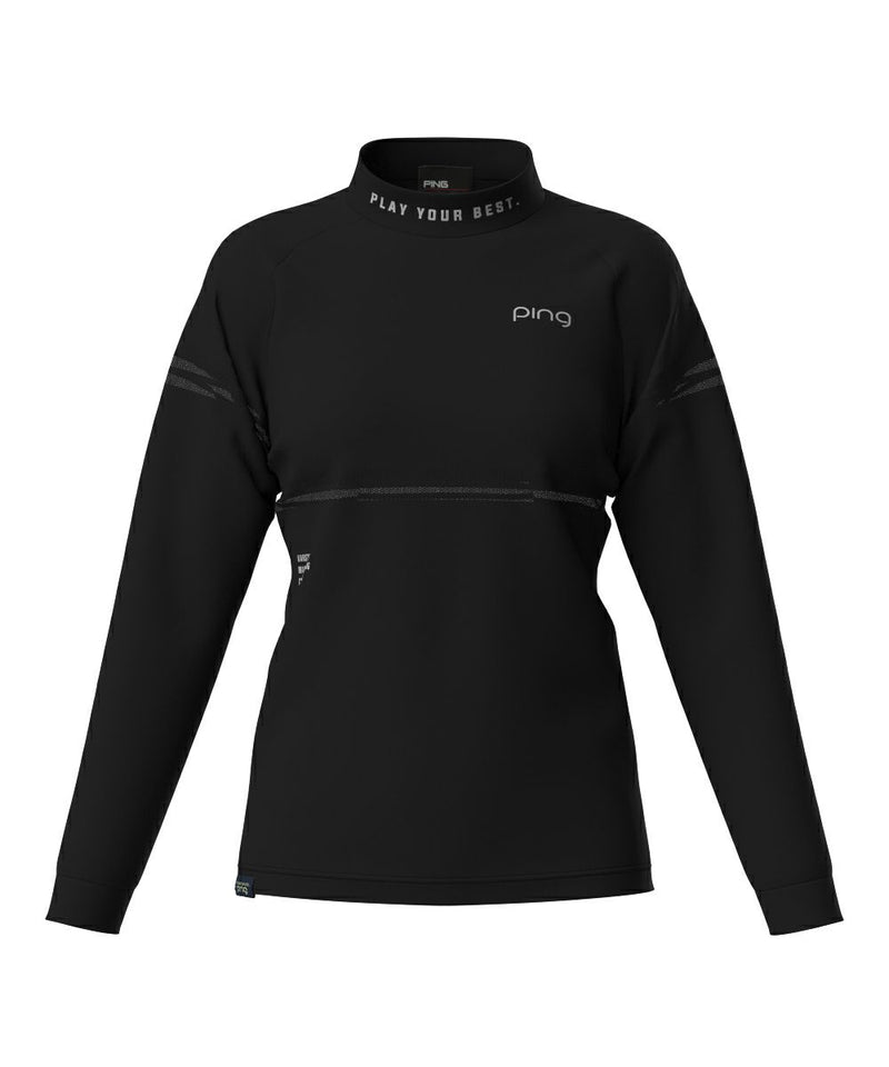 High Neck Shirt Ladies Ping Ping 2025 Spring / Summer New Golf Wear