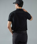 Polo Shirt Men's Jun and Rope Noir JUN & Rope Golf Wear