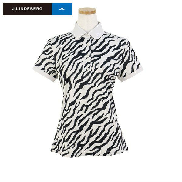 Poro Shirt Ladies J Lindberg J.LINDEBERG Japan Genuine 2025 Spring / Summer New Golf Wear