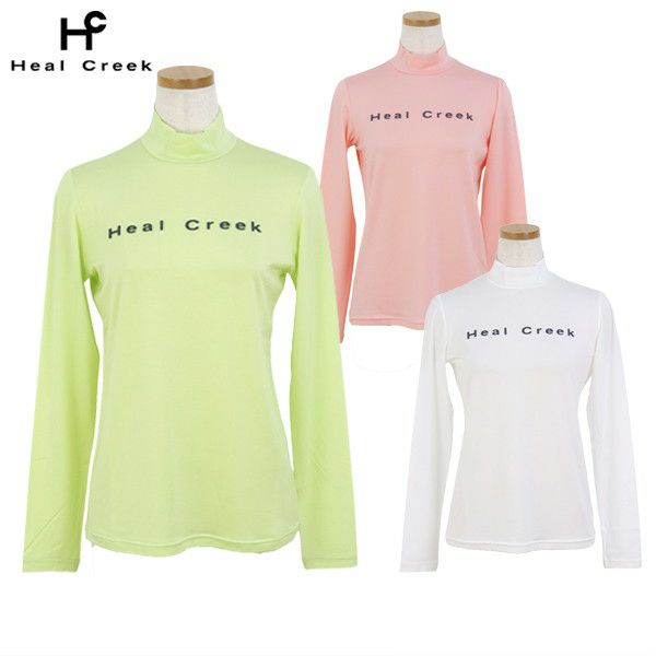 High Neck Shirt Women's Heel Creek HEAL CREEK 2025 Spring / Summer New Golf wear