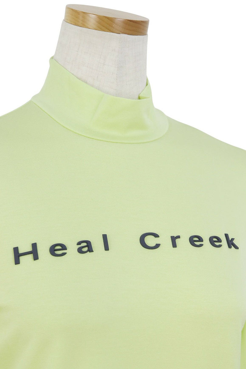 High Neck Shirt Women's Heel Creek HEAL CREEK 2025 Spring / Summer New Golf wear