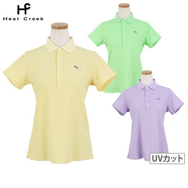 Poro Shirt Ladies Creek HEAL CREEK 2025 Spring / Summer New Golf Wear