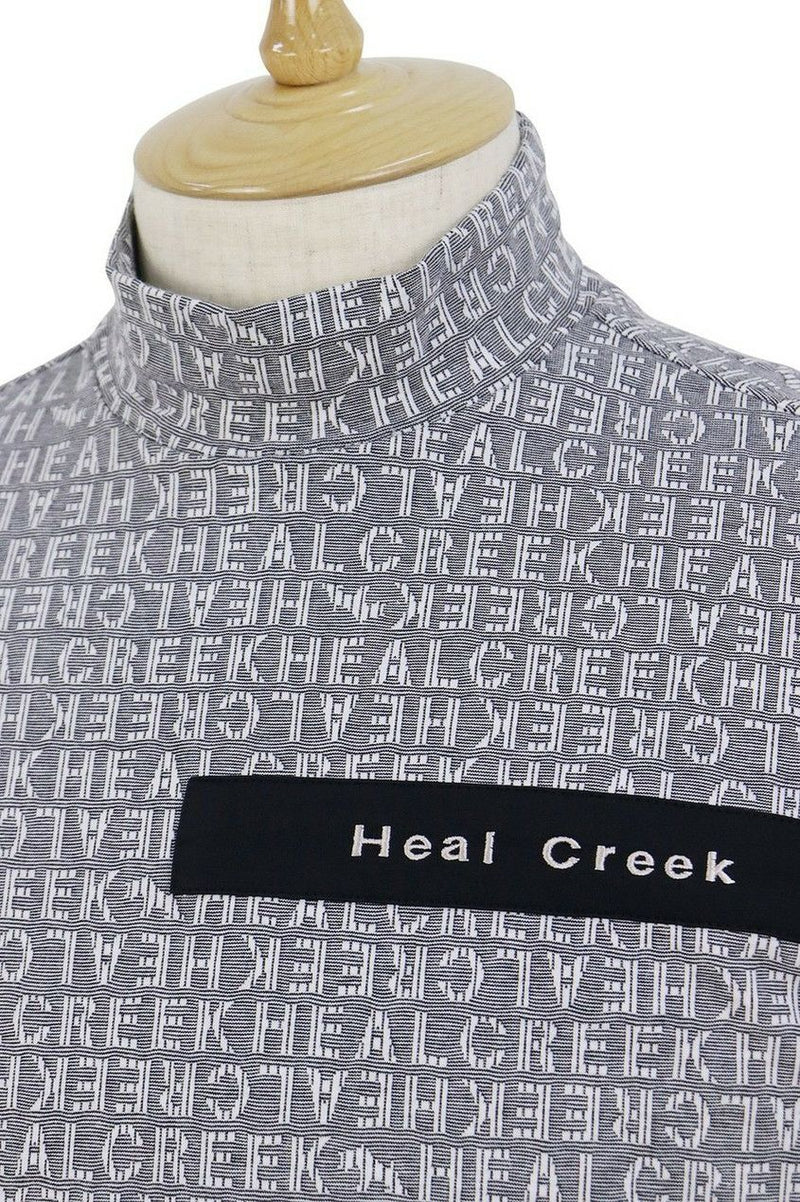 High Neck Shirt Men's Heal Creek HEAL CREEK 2025 Spring / Summer New Golf wear