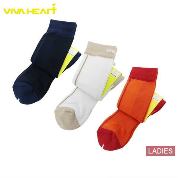 Socks Ladies Viva Heart VIVA HEART 2025 Spring / Summer New Golf