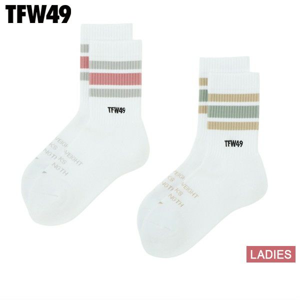 Socks Ladies Tea F Dublue Fort Nine TFW49 2025 Spring / Summer New Golf