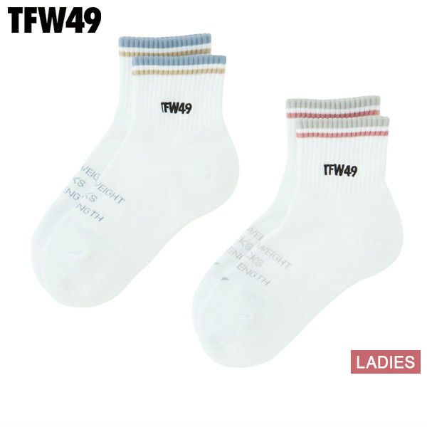 Short Length Socks Ladies Tea Fed Dublue Forty Nine TFW49 2025 Spring / Summer New Golf