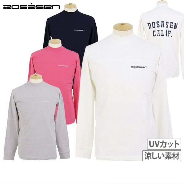 High Neck Shirt Men's Losersen ROSASEN 2025 Spring / Summer New Golf Wear